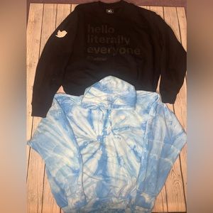 Dead stock twitter sweaters set of 2